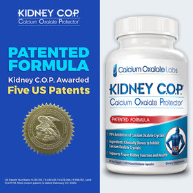 KIDNEY C.O.P. Complément Alimentaire Calcium Oxalate 120 Caps, emballage