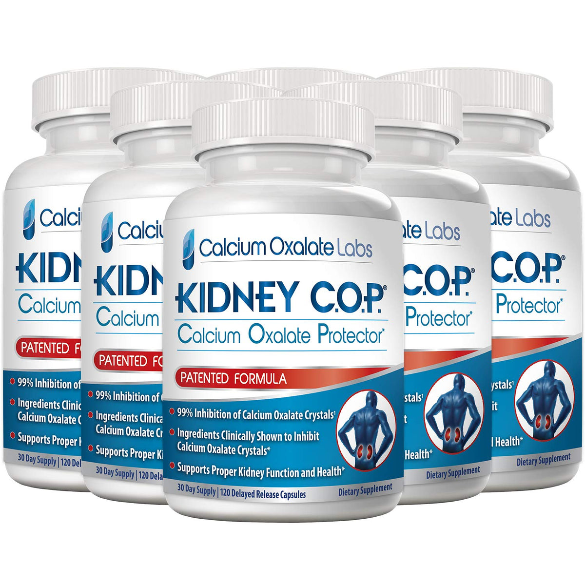 KIDNEY C.O.P. Complément Alimentaire Pierre Rénale 6 Pack vue avant