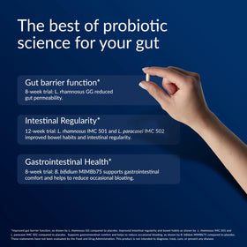 Kijimea PRO Bifidobacterium Bifidum capsules sur fond blanc