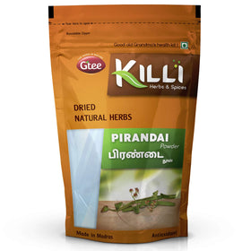 KILLI Pirandai Poudre 100g contenu en gros plan