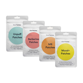 Kind Patches ensemble de 120 patches Unpuff, Berberine, MB et Mood Plus