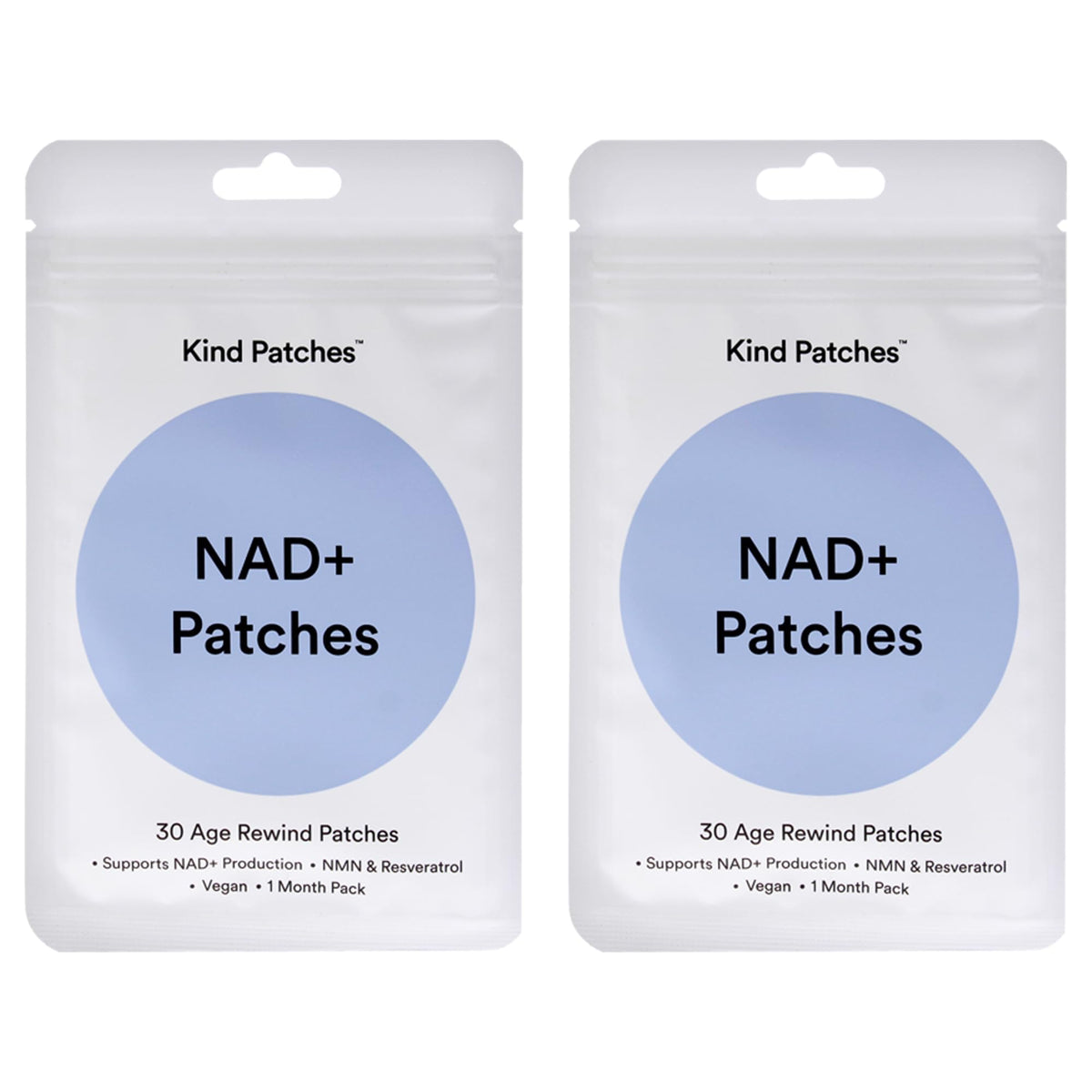 Kind Patches NAD+ patches vegan anti-âge paquet de 60 unités
