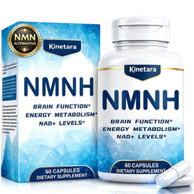 Kinetara NMNH 60 capsules vue de face avec étiquette