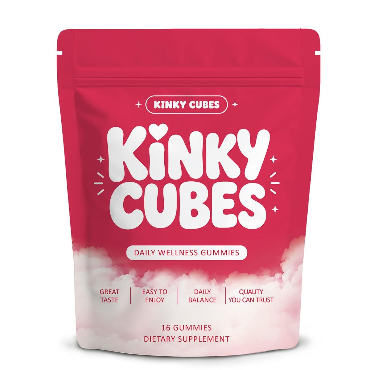 KINKY CUBES Gummies au goût de mangue vue avant