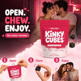 KINKY CUBES Gummies avec d'autres produits de santé