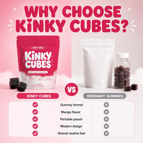 KINKY CUBES Gummies avec des fruits tropicaux