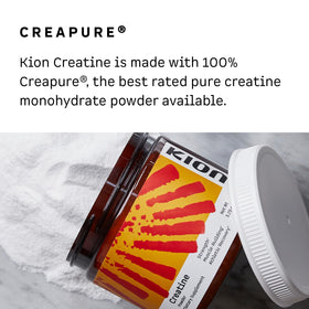 Kion Créatine Monohydrate Creapure 200g avec bouteille d'eau