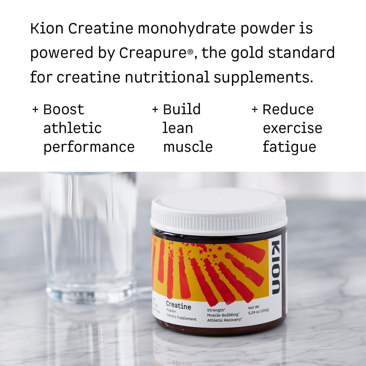 Kion Créatine Monohydrate Creapure 200g emballage