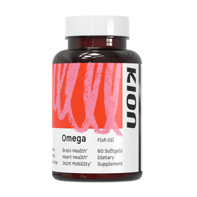 Kion Omega 1000 mg gélules mini d'huile de poisson vue de face