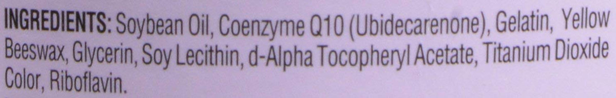 KIRKLAND CoQ10 300 mg gélules molles avec étiquette