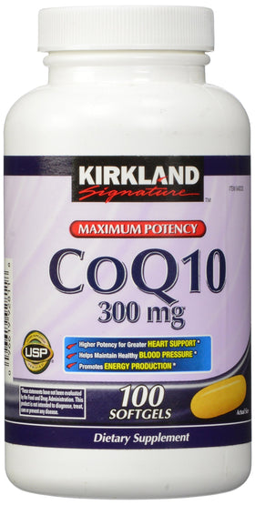 KIRKLAND CoQ10 300 mg gélules molles vue avant