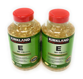 KIRKLAND Vitamine E 400 IU gélules molles pack de 2