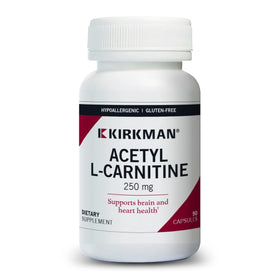 Kirkman Acétyl L-Carnitine 250 mg 90 capsules vue avant