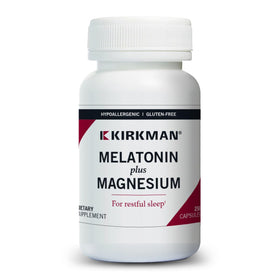 Kirkman Capsules de Mélatonine Plus Magnésium 250 Capsules, vue de face