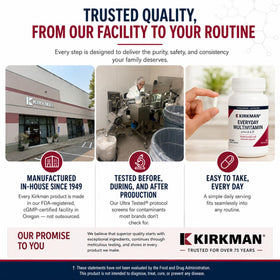 Kirkman Multivitamines Adultes dans un environnement de cuisine