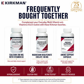 Kirkman Multivitamines Adultes sur une table en bois