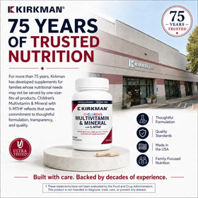 Kirkman Multivitamines Enfants 120 Capsules à côté d'autres compléments