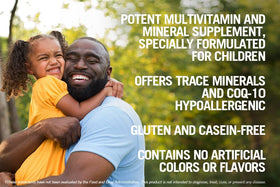 Kirkman Multivitamines Enfants 120 Capsules sur une table