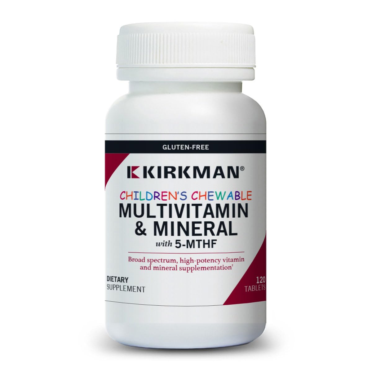 Kirkman Multivitamines Enfants 120 capsules, vue de face