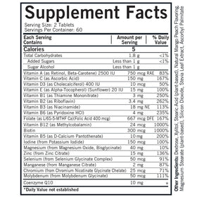 Kirkman Multivitamines Enfants capsules avec étiquette