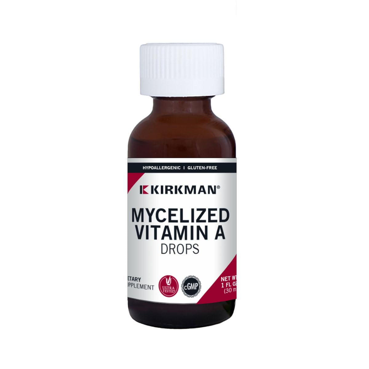 Kirkman Mycellized Vitamin A Liquide 30 ml flacon avant