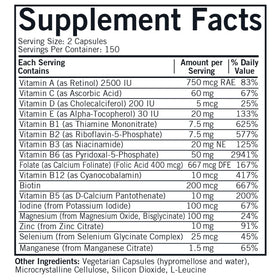 Kirkman Nu-Thera capsules sur table