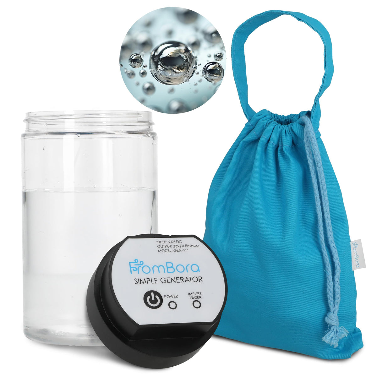 Kit complet pour la production d'argent colloïdal à domicile FromBora