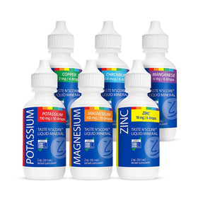 Kit de minéraux liquides SENSEable avec 6 flacons de 60 ml chacun