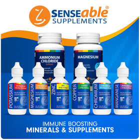 Kit de minéraux liquides SENSEable avec tous les flacons