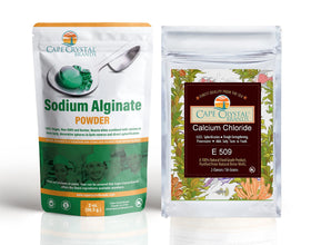 Kit de sphérification Cape Crystal contenant alginate de sodium et chlorure de calcium