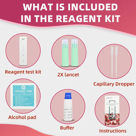 Kit de test de fer Kueysing avec accessoires inclus