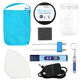 Kit générateur d'argent colloïdal FromBora avec tous les accessoires
