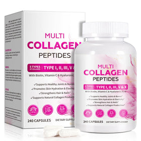 KITNOBLIS capsules de collagène multi-type vue de face