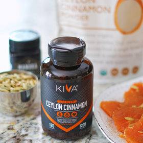 Kiva Poudre de Cannelle de Ceylan Capsules Végétales 120 côté