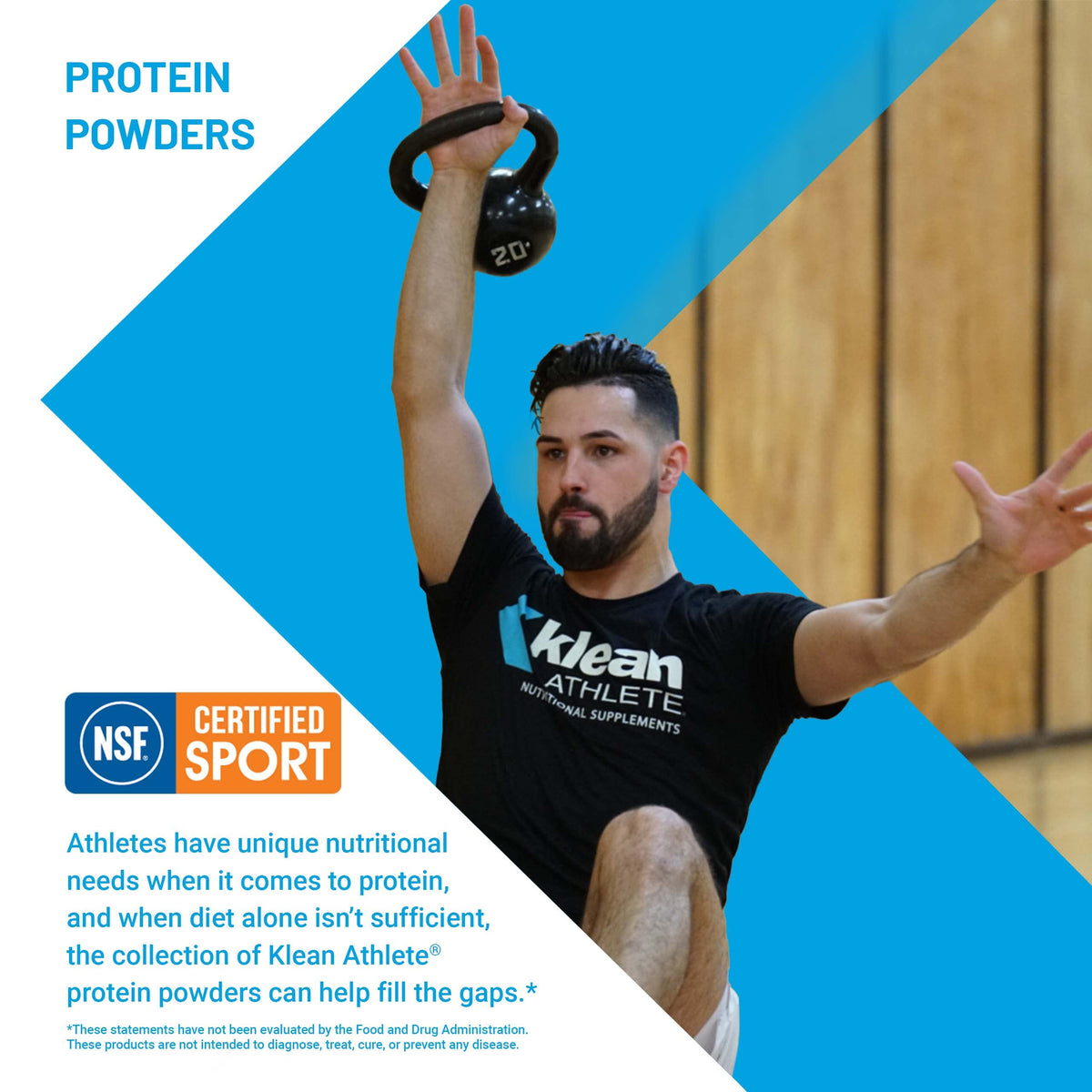 Klean Athlete Klean Collagen+C 431g avec fruits frais en arrière-plan