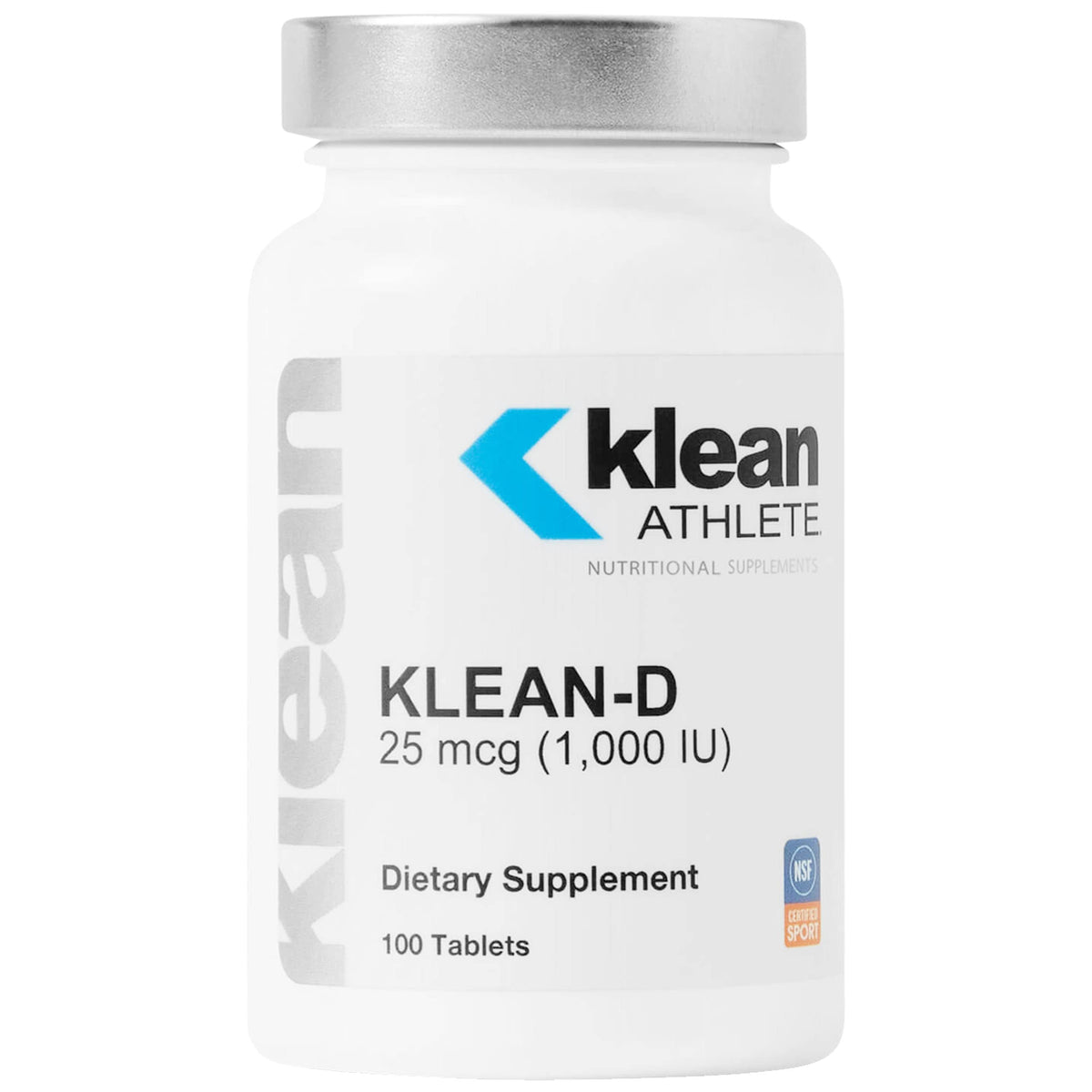 Klean Athlete Klean-D 100 comprimés vue de face