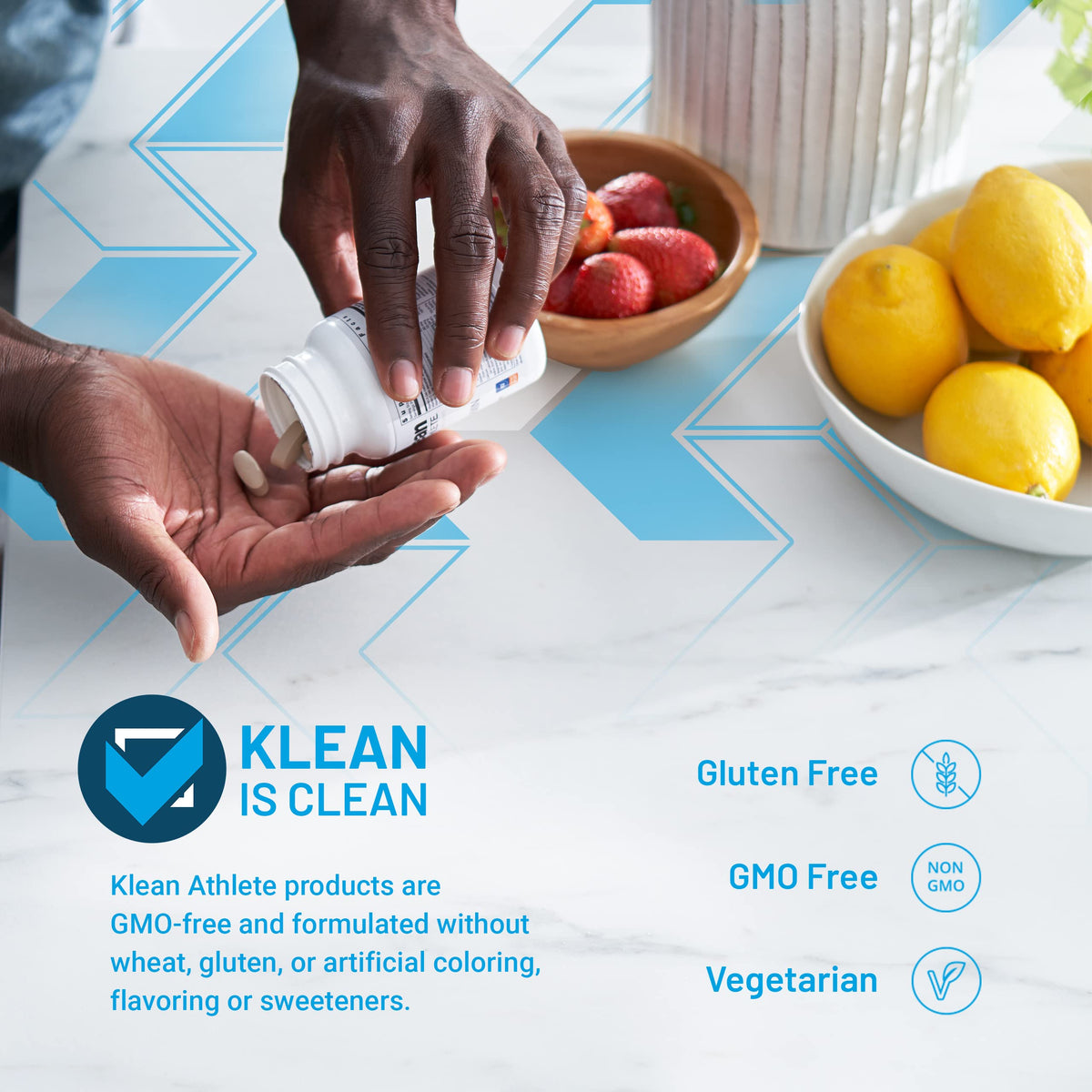 Klean Athlete Klean Multivitamin 60 comprimés arrière