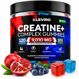 KLEVIRO Gummies de Créatine Monohydrate vue de face avec emballage