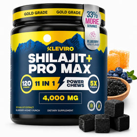 KLEVIRO Gummies Shilajit Pro Max boîte vue de face