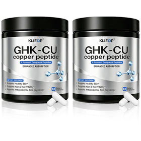 klieop GHK-Cu 15mg complément alimentaire 2-pack vue avant