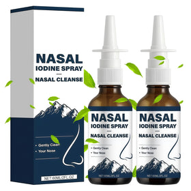 KLIFE spray nasal iode en duo, flacons de 150g chacun