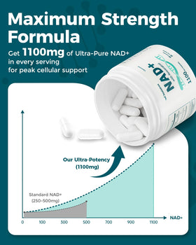 Koalatree complément NAD+ 1100mg dos de la boîte