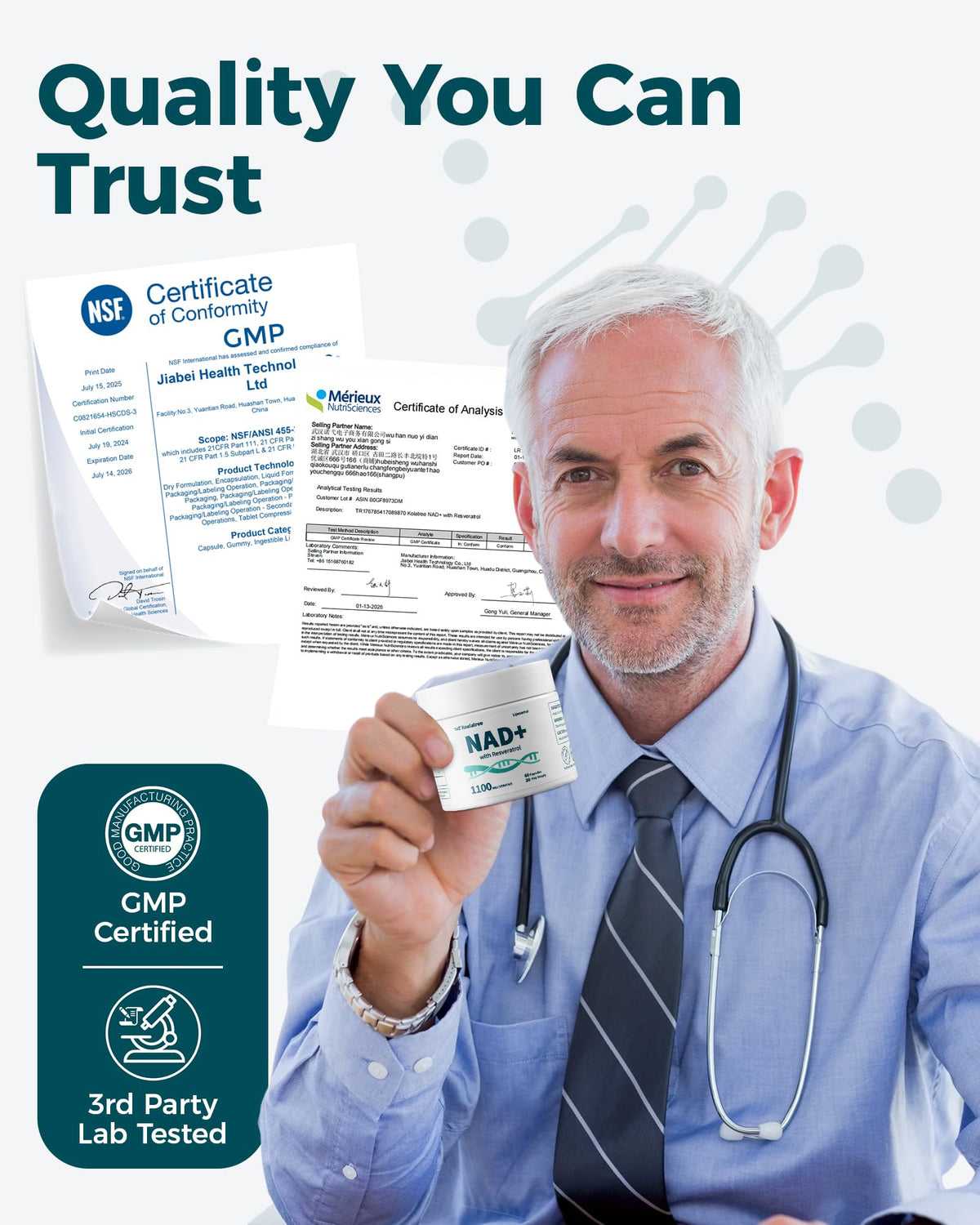 Koalatree complément NAD+ 1100mg en utilisation quotidienne
