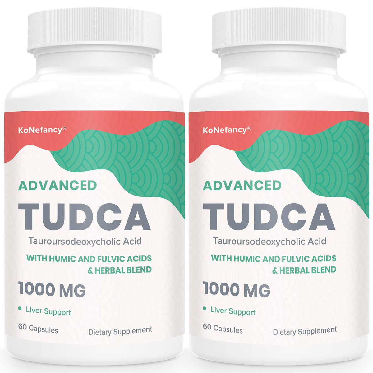 KoNefancy TUDCA Complément Alimentaire 120 Capsules vue avant