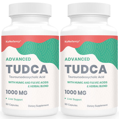KoNefancy TUDCA Complément Alimentaire 120 Capsules vue avant