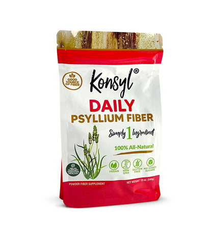 Konsyl Poudre de Psyllium 549g vue avant du paquet