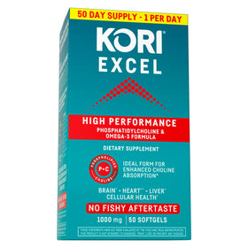 Kori Krill Excel 1000 mg Omega-3s gélules avant