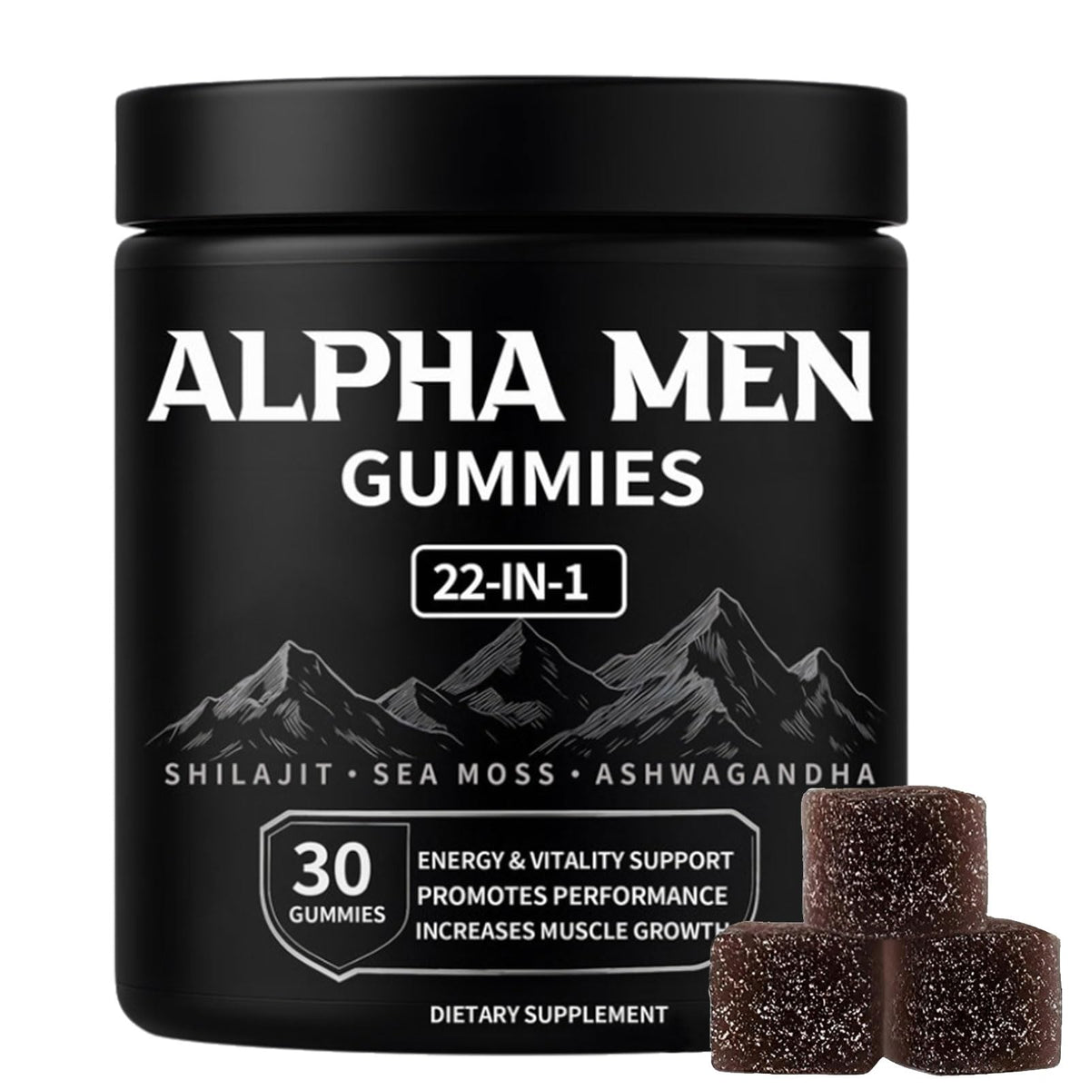 KOVGOCY Alpha Gummies pour Hommes, boîte avant vue