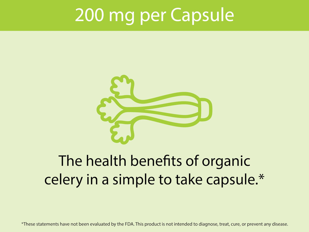 KOYAH Capsules de Céleri Bio, prise de capsules avec un verre d'eau