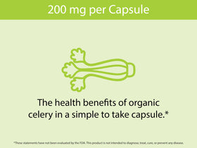 KOYAH Capsules de Céleri Bio, prise de capsules avec un verre d'eau